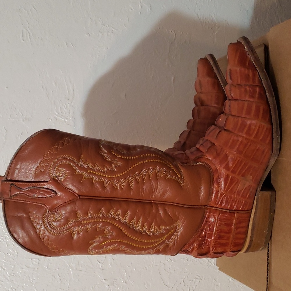 Alegator skin Mans boots - Picture 9 of 11